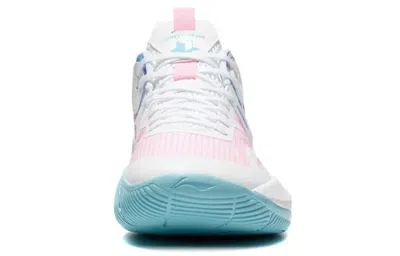 Li-ning Sonic 9 Team Low 'white Prism Pink' In Blue