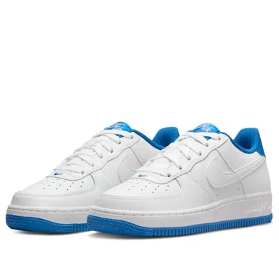 Nike (gs)  Air Force 1 'white Light Photo Blue'