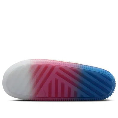 Nike Calm Embossed Slide In Neutral