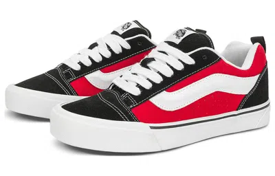 Vans Knu Skool Shoe 'black Red'