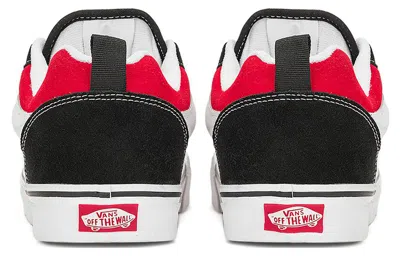 Vans Knu Skool Shoe 'black Red'