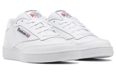 Reebok Mens  Club C 85 In Footwear White/footwear White/core Black