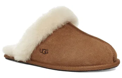 Ugg Scuffette Ii Slippers With Wool Lining Shoes In Brown