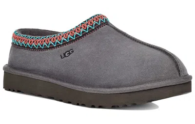 Ugg 10mm Tasman Shearling Loafers In Gray