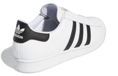 Adidas Originals Superstar In White & Core Black