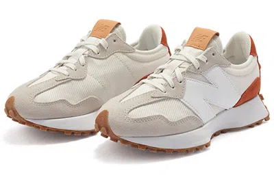 New Balance Mesh Spliced Casual Sneakers In White