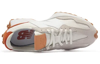 New Balance Mesh Spliced Casual Sneakers In White