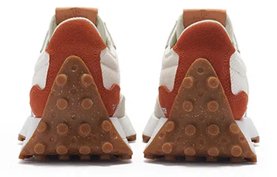 New Balance Mesh Spliced Casual Sneakers In White