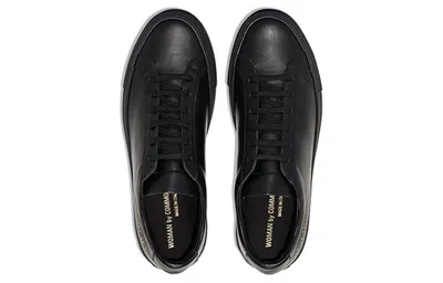 Common Projects Original Achilles Low-top Leather Sneakers In Black