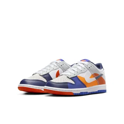 Nike (gs)  Dunk Low Se 'upside Down' In White
