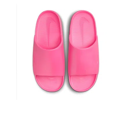 Nike Calm Slide Sandal In Pink