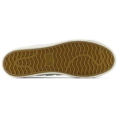 New Balance Man Sneakers Off White Size 9 Leather In Gray