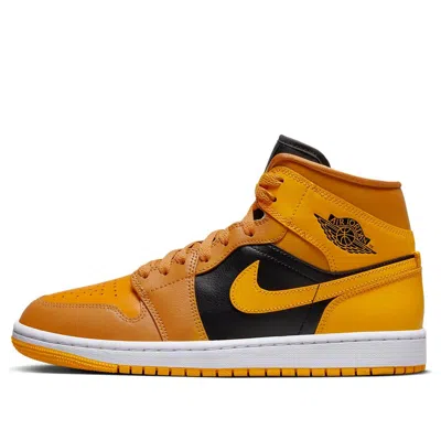 Air Jordan (wmns)  1 Mid 'chutney' In Yellow