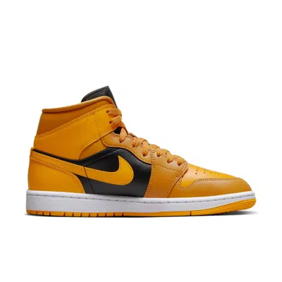 Air Jordan (wmns)  1 Mid 'chutney' In Yellow