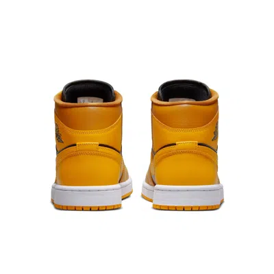 Air Jordan (wmns)  1 Mid 'chutney' In Yellow