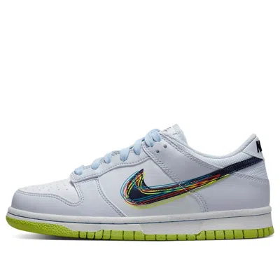 Nike (gs)  Dunk Low '3d Swoosh' In Multi