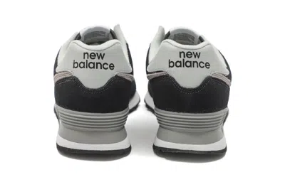 New Balance Panel-detail Logo Patch Sneakers In Black
