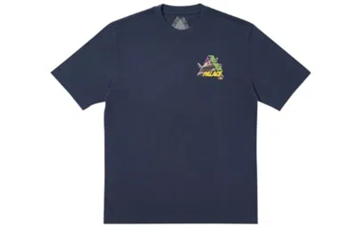 Palace Octopus T-shirt 'navy' In Blue