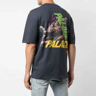 Palace Octopus T-shirt 'navy' In Blue