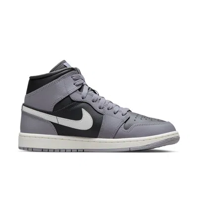 Air Jordan (wmns)  1 Mid 'cement Grey' In Gray
