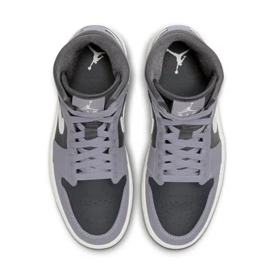 Air Jordan (wmns)  1 Mid 'cement Grey' In Gray