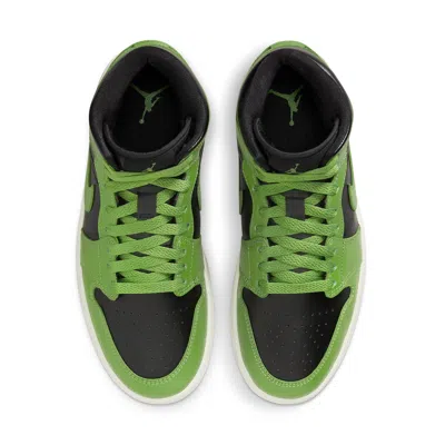 Air Jordan (wmns)  1 Mid 'altitude Green' In Pink