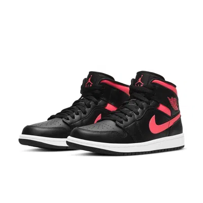 Air Jordan (wmns)  1 Mid 'siren Red' In Purple