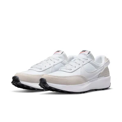 Nike Waffle Debut Sneaker In White