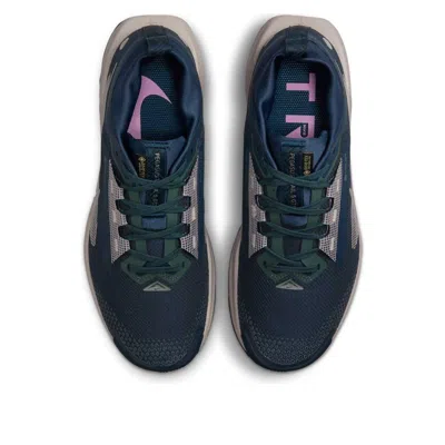 Nike Pegasus Trail Fq0912-400 Womens Navy Gore-tex Running Shoes Rhs6265 In Multi