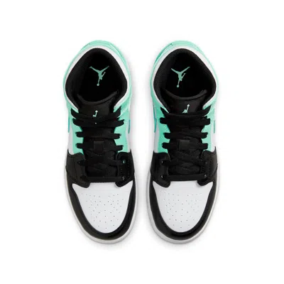 Air Jordan (gs)  1 Mid 'tropical Twist' In Black