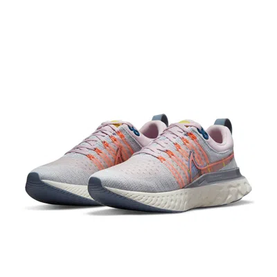 Nike (wmns)  React Infinity Run Flyknit 2 Premium 'pink Foam Blue Tint'