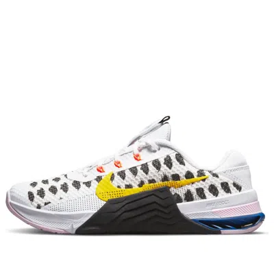 Nike (wmns)  Metcon 7 'polka White Yellow Strike 'white Black' In Multi