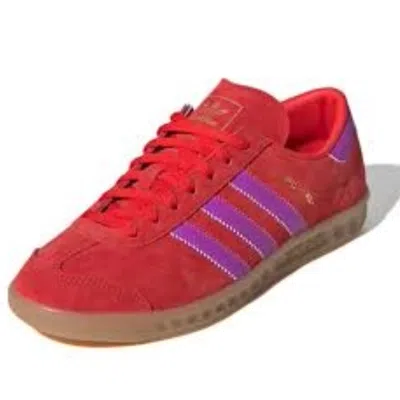Adidas Originals (wmns)  Hamburg 'red Pink' In Red