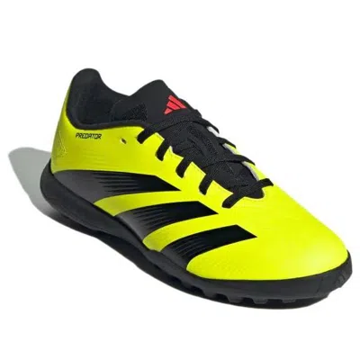 Adidas Originals (gs) Adidas Predator 24 League Turf 'team Solar Yellow' In Yellow