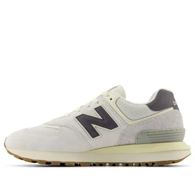 New Balance White Low Top Sneakers With Logo Patch