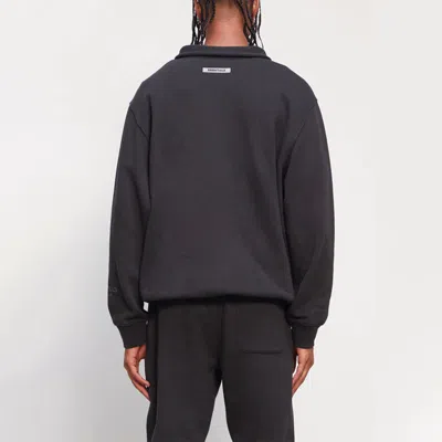 Essentials Fear Of God  Fw20 Half Zip Sweatshirt 'black'