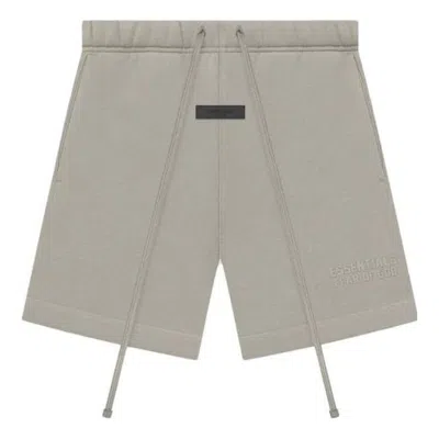 Essentials Fear Of God  Ss24 Nyon Relaxed Shorts 'seal' In Gray