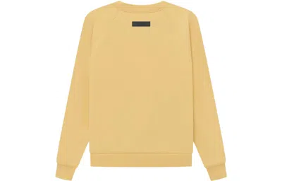 Essentials Fear Of God  Drop2 Ss23 Crewneck 'light Tuscan' In Brown