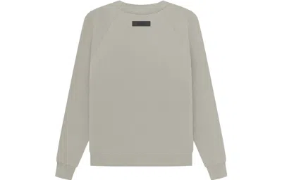 Essentials Fear Of God  Ss23  Ls Tee 'seal' In Green