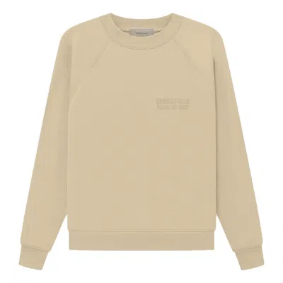 Essentials Fear Of God  Crewneck Sweatshirt 'sand' In Neutral