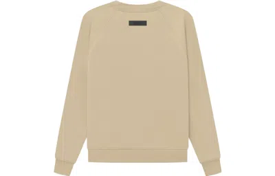 Essentials Fear Of God  Crewneck Sweatshirt 'sand' In Neutral