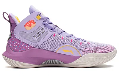 Li-ning Cj1 Mid C.j. Mccollum 'donut' In Purple
