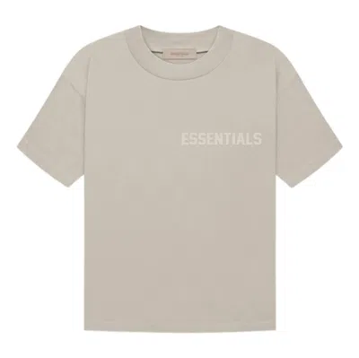 Essentials Fear Of God  Fw22 Short Sleeve Tee 'smoke' In Gray