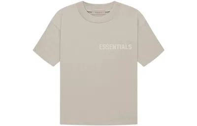 Essentials Fear Of God  Fw22 Short Sleeve Tee 'smoke' In Gray