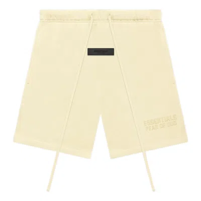 Essentials Fear Of God  Fw22  Shorts 'canary' In Neutral