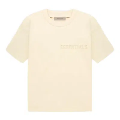 Essentials Fear Of God  Fw22 Tee 'egg Shell' In White