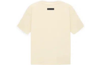Essentials Fear Of God  Fw22 Tee 'egg Shell' In White