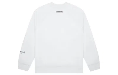 Essentials Fear Of God  Ss20 Crewneck Sweatshirt 'white' In White