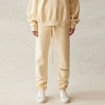 Essentials Fear Of God  Ss21 Sweatpant 'buttercream' In Neutral
