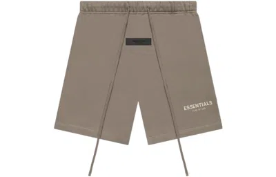 Essentials Fear Of God  Ss22 Sweatshorts 'desert Taupe' In Brown